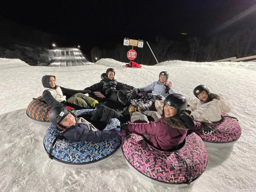 tubing at snow valley ski resort 2023